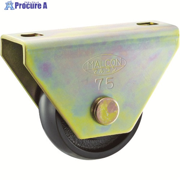 MALCON マルコン枠付掛け目車 105粍 U型 C-2600-105 1個 ▼375-5932