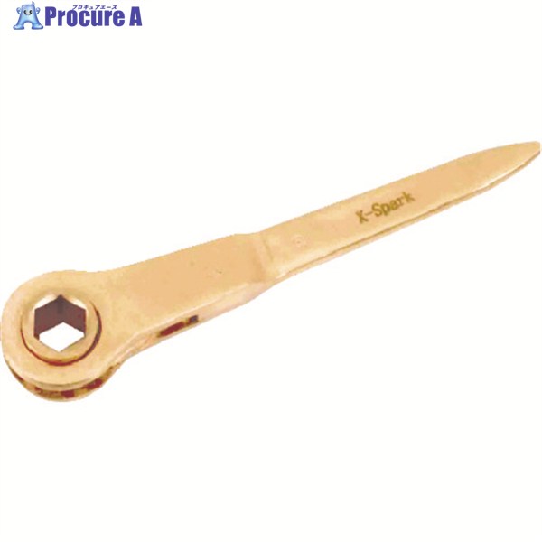 HAMACO 防爆工具 ラチェットレンチ 二面幅寸法(mm):17 CBRH-17 1丁 ▼420-9460