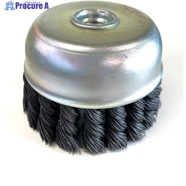 高島産業 カップブラシ 電動工具用 カップ型 90xM16x30x80 HSW-0.5 CMT-090 1個 ▼591-9582