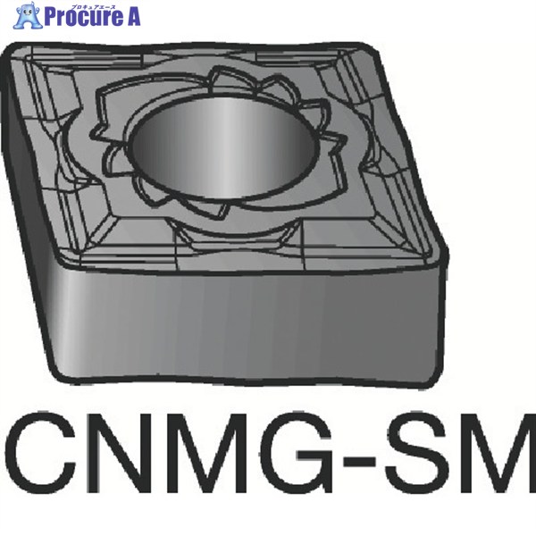 SANDVIK T-Max P 旋削用ネガ手当て(110) H13A CNMG 12 04 16-SMR  H13A (110) 10個 ▼604-9206  ●KO521