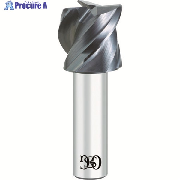 OSG 超硬ラジアスエンドミル 3刃 銅・アルミ合金用 刃径18mm シャンク径10mm 3000685 CA-MFE-SF-18XR1(3000685) 1本 ▼690-0437 ●YA513