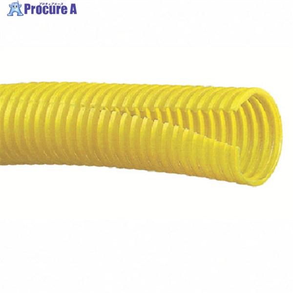 PANDUIT コルゲートチューブ ポリエチレン スリット付き黄 内径19.5mm 30.48m CLT75F-C4 1巻 ▼814-6633 ｜プロキュアエース 10,164円