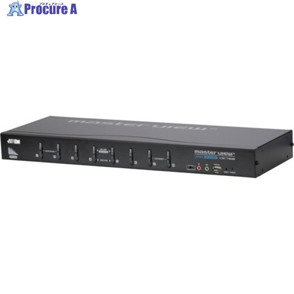 ATEN KVM取り替えっこ 8界面 / DVI / USB CS1768 1台 ▼115-2951