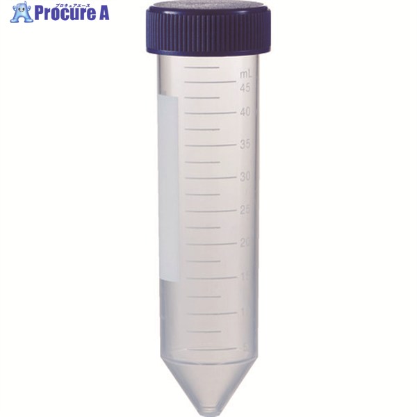 TRUSCO 遠沈管 コニカル型 50ml 500本ラック入 CT50C-500S 1箱 ▼137-2075