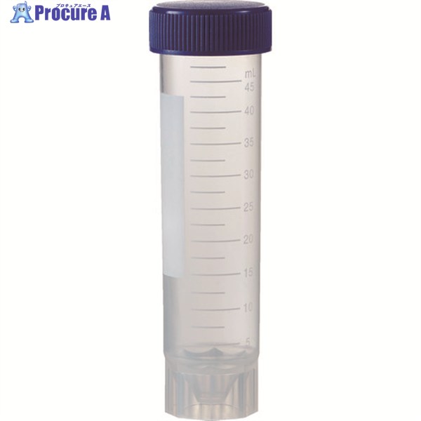 TRUSCO 遠沈管 自立型 50ml 500本入 CT50F-500S 1箱 ▼137-2076