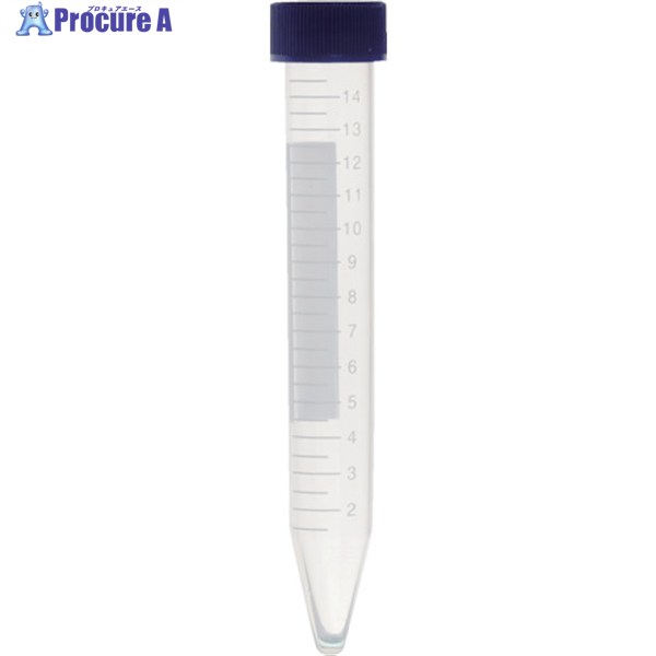 TRUSCO 遠沈管 コニカル型 15ml 500本入 CT15C-500S 1S ▼239-7957
