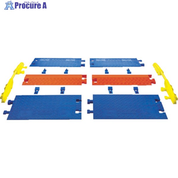 CHECKERS 【売切廃番】軌道 ラインバッカーケーブルプロテクタ 掛け目型電話線1本用 CPRL1X125 1本 ▼486-5839 花・ガーデン・DIY-電線・ケーブル-電設資材