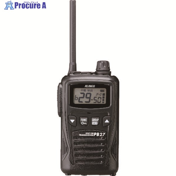 ALINCO 一種独特小ワット数トランシーバー 47ch DJPB27 1台 ▼491-6093 ※人間宅様送ること不可