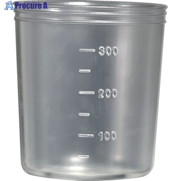 TRUSCO ディスポカップ PP製 300mL 1箱(500個) DC-300L 1ケース ▼530-1844