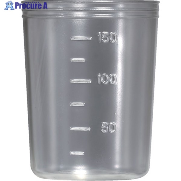 TRUSCO ディスポカップ PP製 150mL 1箱(1000個) DC-150L 1ケース ▼530-1845