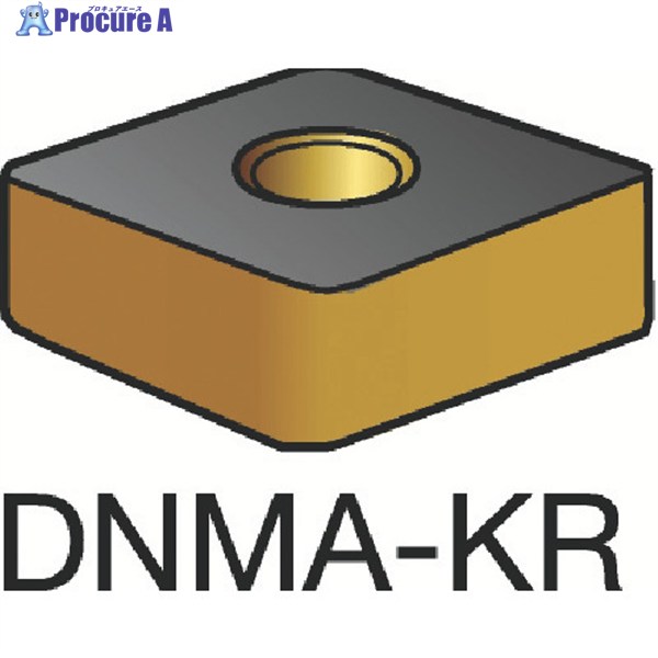 SANDVIK T-Max P 旋削用ネガチップ(110) 3210 DNMA150612-KR 3210 (110) 10個 ▼605-2045 ●KO521