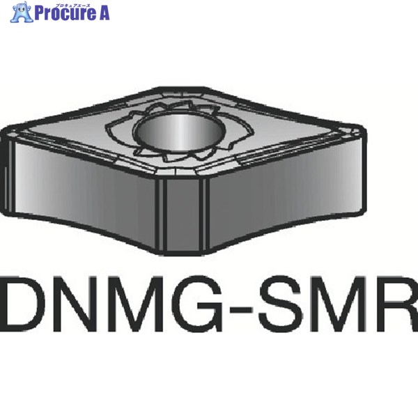 SANDVIK T-Max P 旋削用ネガチップ(110) S05F DNMG 15 04 12-SMR S05F (110) 10個 ▼606-5724 ●KO521|プロキュアエース