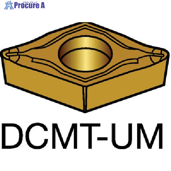 SANDVIK コロターン107 旋削用ポジチップ(130) 2025 DCMT 11 T3 04-UM 2025 (130) 10個 ▼609-6522 ●KO521