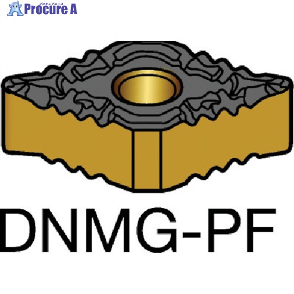 SANDVIK T-Max P 旋削用ネガ手当て(110) 5015 DNMG 11 04 04-PF  5015 (110) 10個 ▼609-6671  ●KO521
