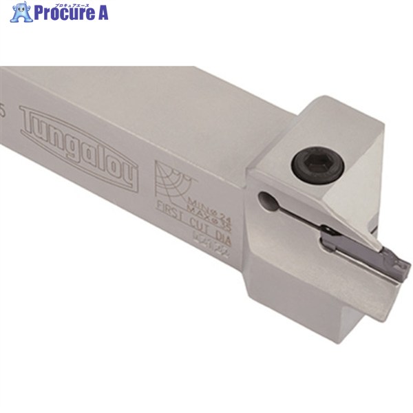 タンガロイ タング・カット 端面深溝入れ・旋削加工用バイト CTFR/L CTFL2525-6T25-168400 1個 ▼700-9348 ●MA515