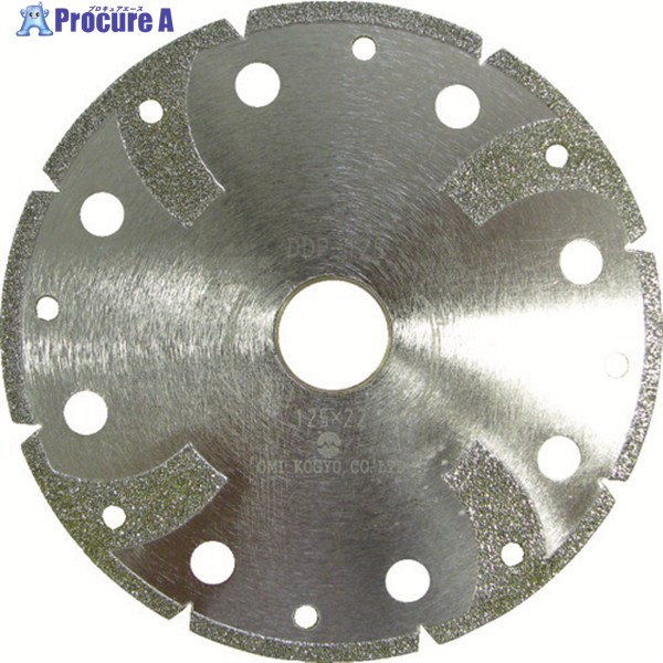 大見 塩ビ管用電着ダイヤカットソー 125mm DDP-125 1枚 ▼756-5739