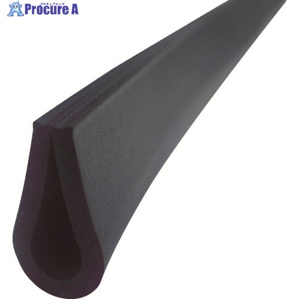 TRUSCO 溝天然ゴムV型(EPDM) S大きさ EPDM-1MV 1巻 ▼116-4546