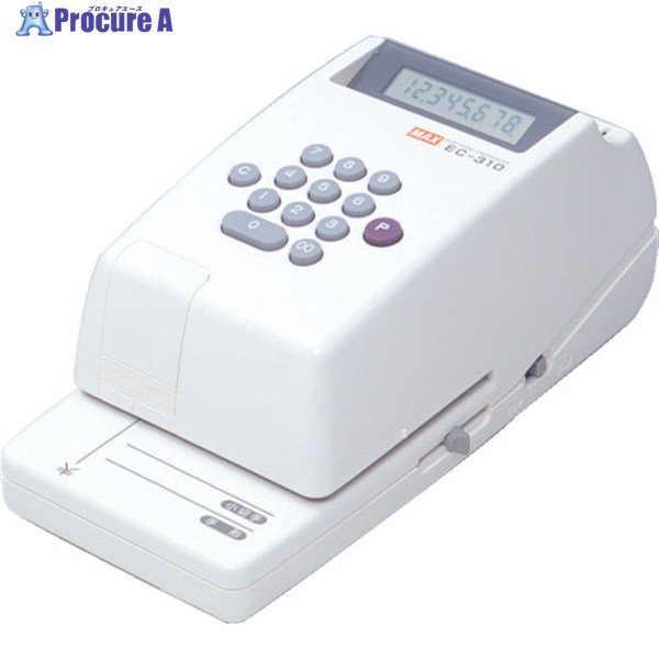 MAX 電子チェックライタ EC-310 EC-310 1台 ▼135-9221