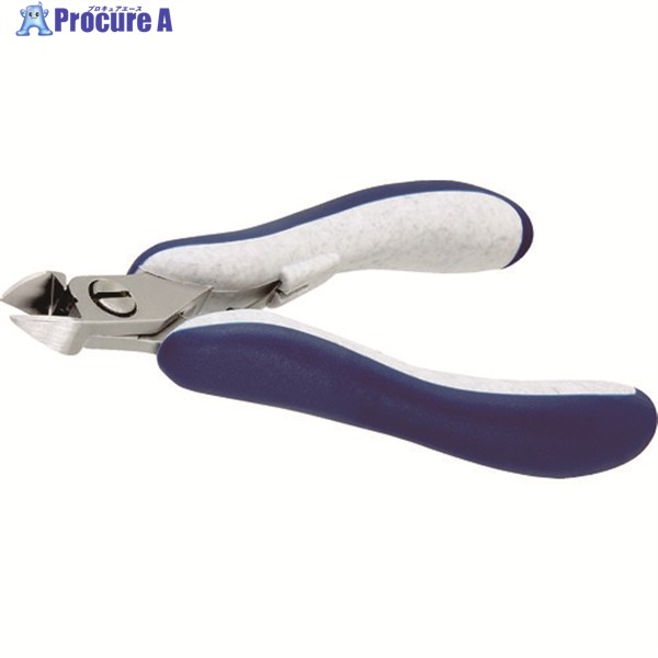 idealtek ESD精密ニッパ 長円形 フルフラッシュ刃 120mm ES5142-CR-BG-IT 1丁 ▼206-9657ニッパー
