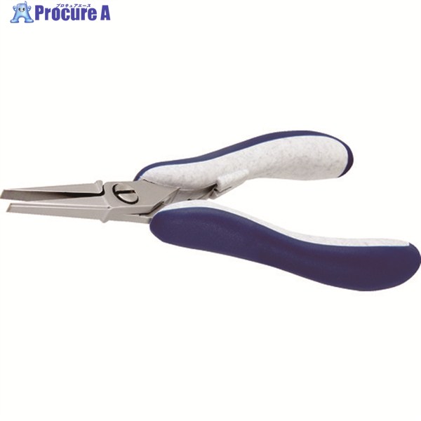 idealtek ESD精密プライヤー 直爪・平 ロング 140mm ES6013-CR-BG-IT 1丁 ▼207-0839