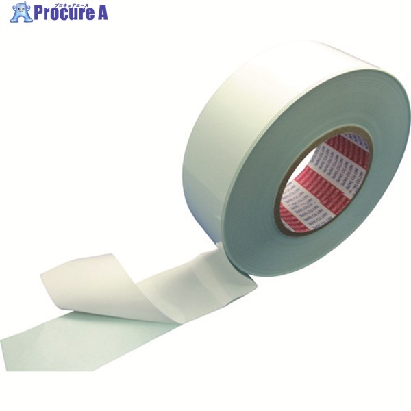 日東エルマテ ラインテープE-P(BC) 0.21mm×50mm×50m 白 EP-50W 1巻 ▼208-2872