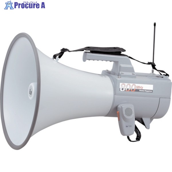 TOA 無線電話メガホン 呼び子音付き添い人 ER-2830W 1台 ▼290-4608