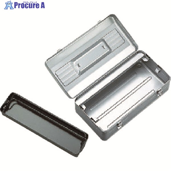 KTC スチール製工具箱 片開きメタルケース 間口410×奥行210×高さ150mm EK-3 1個 ▼373-4129