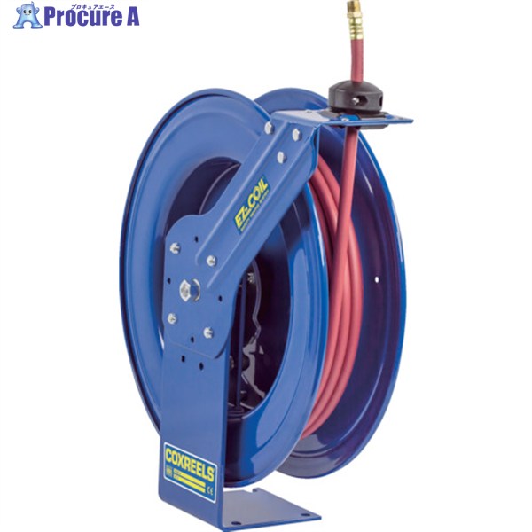 COXREELS セーフティエアーホースリール 口径9.5mm×30m EZ-SH-3100-BGX 1台 ▼383-0145 ※車上乗り合い船