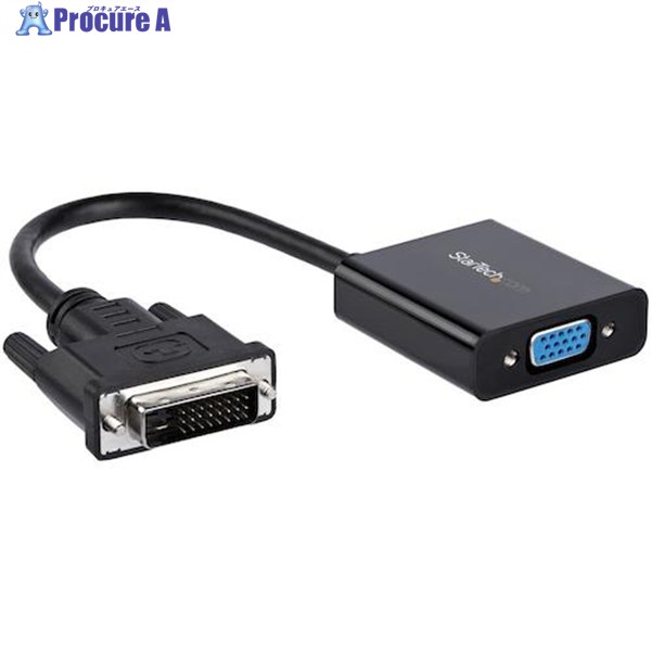 StarTech ディスプレイアダプター/DVI-D - VGA/1080p/アクティブ変換 DVI2VGAE 1袋 ▼492-8213