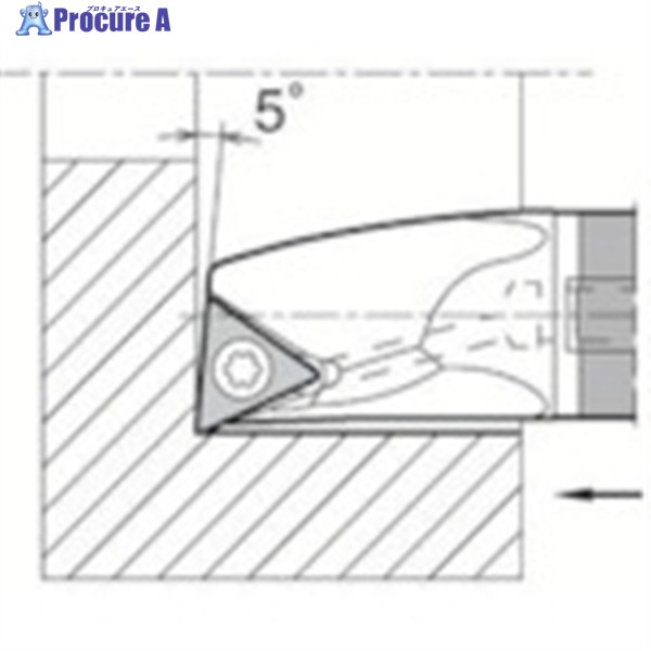 京セラ 内径・奥端面加工用超硬防振バー C/E-STLB(P)-A(N) E20S-STLPR11-22A 1個 ▼547-2938 ●MA515