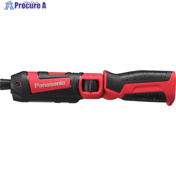 Panasonic 充電スティックインパクトドライバ7.2V 本体のみ レッド EZ7521X-R 1台 ▼760-3622 15,199円