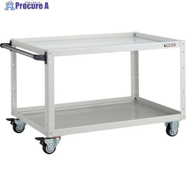 TRUSCO ツールワゴン イーグルワゴン 900X600XH600 ウレタン車輪 ホワイト EGW-692U-W 1台 ▼818-3775