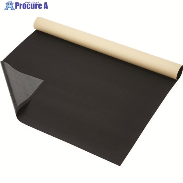 TRUSCO 天然ゴム製すべり止め腰かけ のり付き添い人 1200X1000粍 5枚入 G10-1210-5P 1袋 ▼114-5779