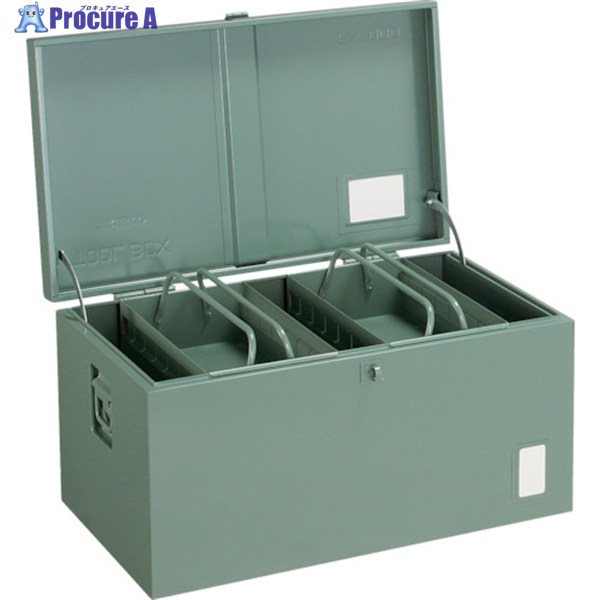 TRUSCO 中型車載用工具箱 中皿付 700X420X370 F-7000 (ナカザラツキ) 1台 ▼126-0227