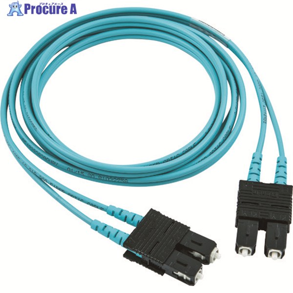 PANDUIT 光ファイバーパッチコード OM3(低損失タイプ) 両端SCデュプレックス LSZH 5m FX23LSNSNSNM005 1本 ▼194-9246
