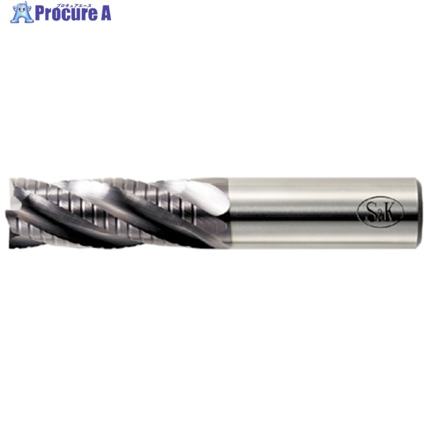 S＆K FA上塗り超硬ラフィングエンドミル Nαニック FAGCNA20 1本 ▼322-3192