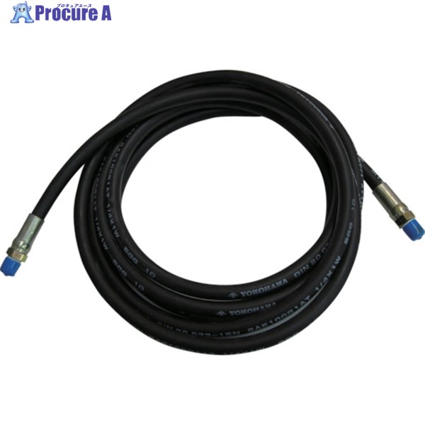 TRUSCO ハンドルブリケーターFTK-70用 4M高圧ホース FTK-704MHOSE 1個 ▼327-2869
