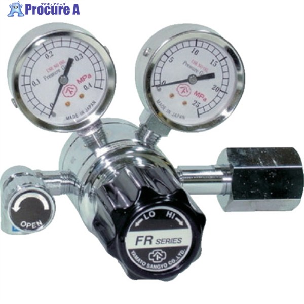 YAMATO 分析機用二段式圧力調整器  FR-1B-R-11N01-2204 FR-1B-R-11N01-2204 1個 ▼434-4596