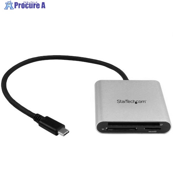 StarTech USB歌留多読み手/USB-C/SD/microSD/CompactFlash歌留多/肺結核3 FCREADU3C 1箱 ▼489-2533