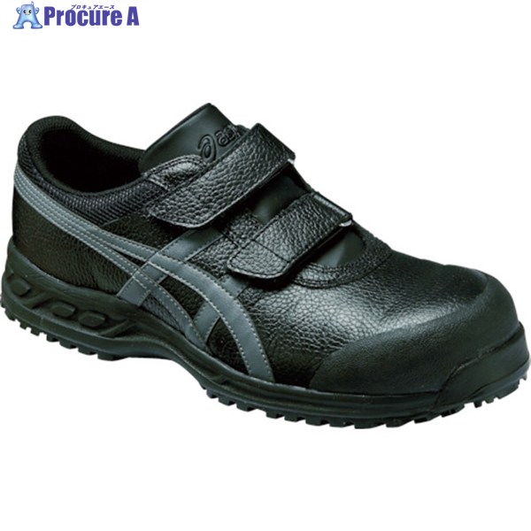 ASICS ウィンジョブ70S ブラック×ガンメタル 24.0cm FFR70S.9075-24.0 1足 ▼494-5077