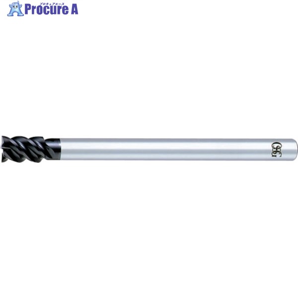 OSG 超硬スクエアエンドミル FXコート4刃ロングシャンク 刃径14mm 刃長21mm 8546640 FXS-HPE-14(8546640) 1本 ▼692-1094 ●YA513