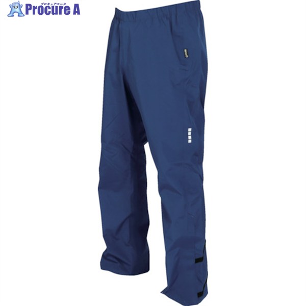 TRUSCO ゴアテックスワークレインパンツ ネイビー L GXPP-L-NV 1着 ▼161-1396