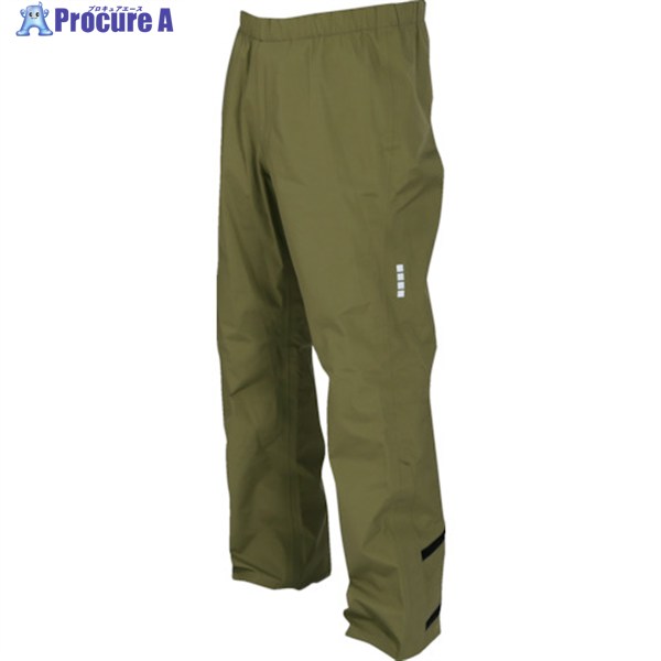 TRUSCO ゴアテックスワークレインパンツ カーキ M GXPP-M-OD 1着 ▼161-2593