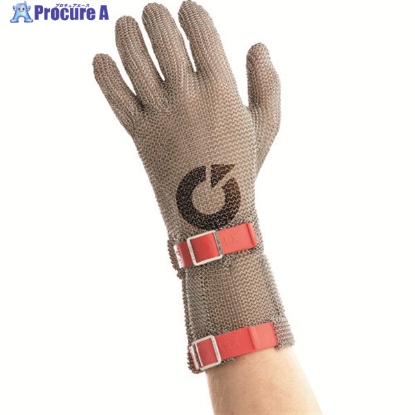 EUROFLEX 【売切廃番】突刺し防止 耐切創クサリ手袋 コンフォート 1枚 ロングS HC25108 1枚 ▼206-6949