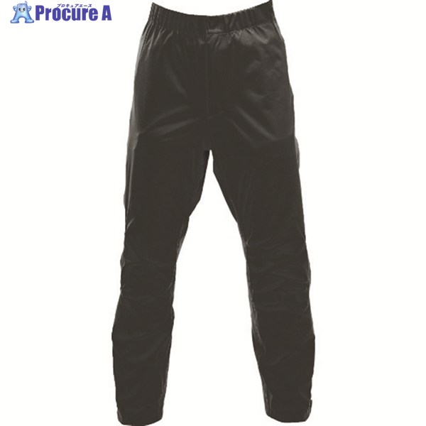TRUSCO ゴアテックスフルジップレインパンツ ブラック L GXFPL-BK 1着 ▼208-1043