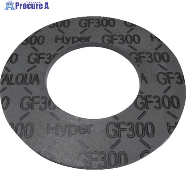 VALQUA ブラックハイパーガスケット 呼び径250A GF300G-J5S250 1枚 ▼251-4430 木材・建築資材・設備-花・ガーデン・DIY-その他
