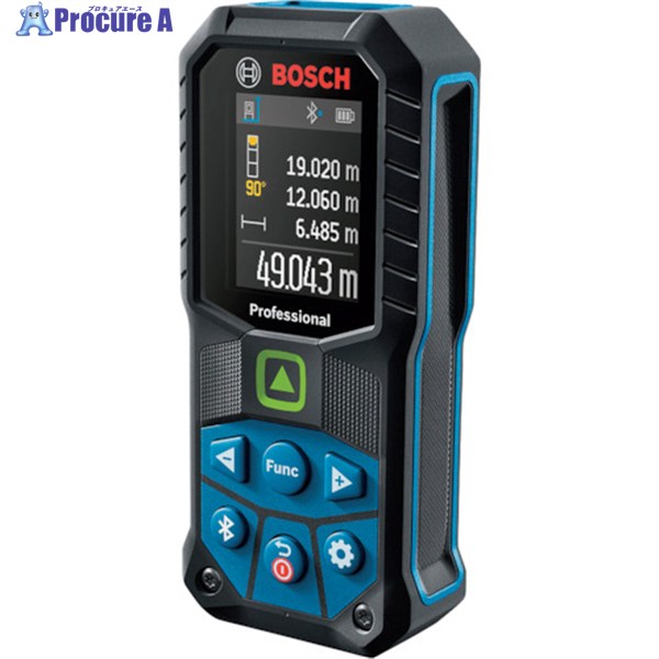 ボッシュ データ転送グリーンレーザー距離計 GLM50-27CG 1台 ▼253-0594 【代引決済不可】