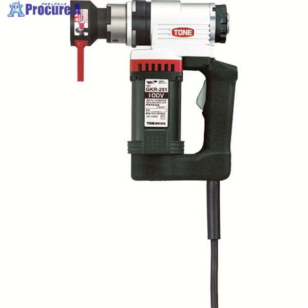 TONE シャー鍵 1次締専用鍵 建方1番 六角雄捩子用 ワット数AC100V GKR251 1台 ▼498-1286  ●YA513