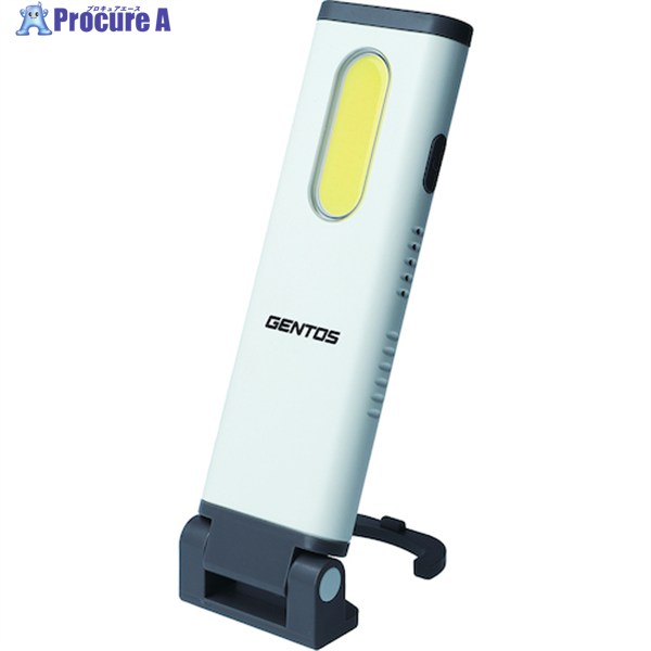 GENTOS 充電式LED抗菌加工ワークライト Ganz AG123 GZ-AG123 1個 ▼535-6358