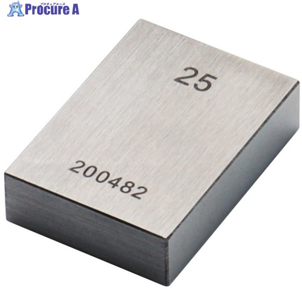 SK 鋼ブロックゲージ 1級相当品 25.00mm GB1-2500 1個 ▼833-8080